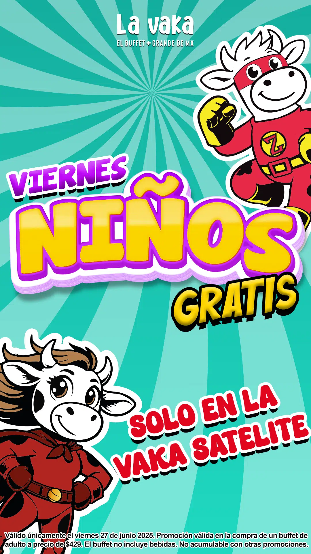 Vaka niños viernes Satélite